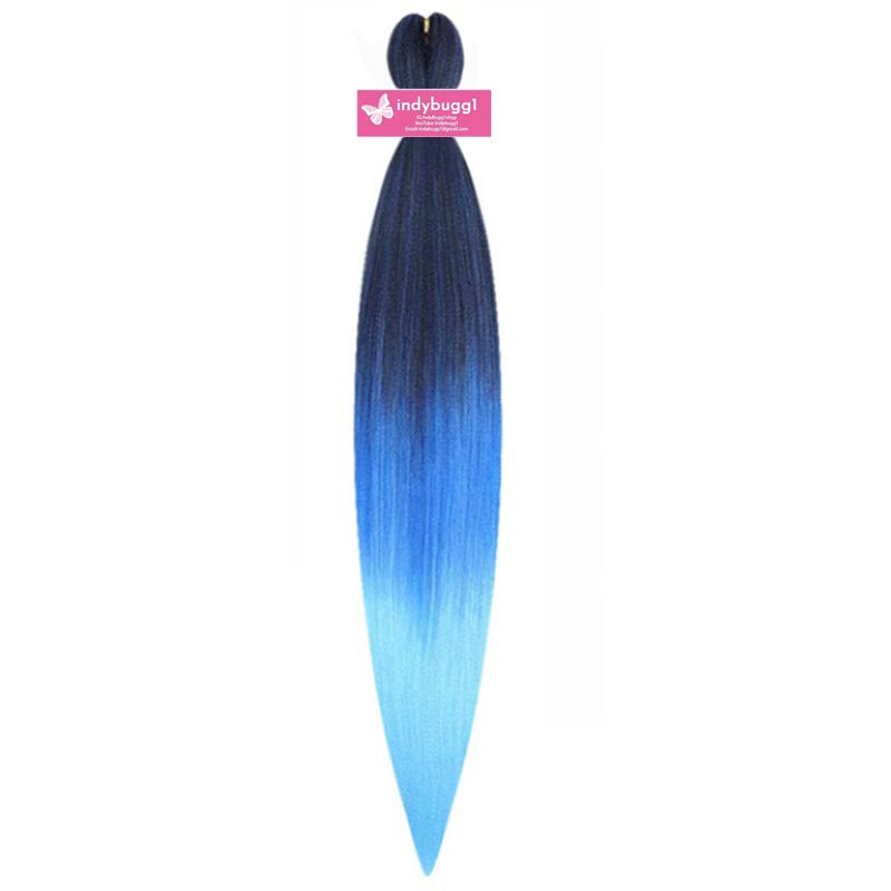 Sunset blue hair bundle!